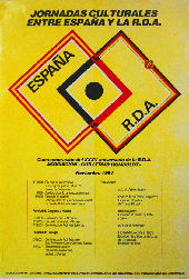 exposicion tematica de carteles  Espa&ntilde;a RDA  , Gregorio Alvarez Iguacel